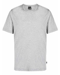 graues T-Shirt mit einem Rundhalsausschnitt von Pal Zileri