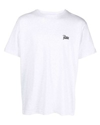 graues T-Shirt mit einem Rundhalsausschnitt von PATTA