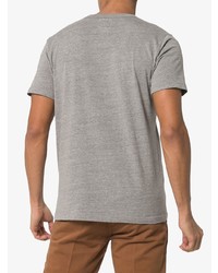 graues T-Shirt mit einem Rundhalsausschnitt von VISVIM