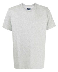 graues T-Shirt mit einem Rundhalsausschnitt von Polo Ralph Lauren