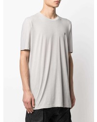 graues T-Shirt mit einem Rundhalsausschnitt von 11 By Boris Bidjan Saberi