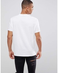 graues T-Shirt mit einem Rundhalsausschnitt von Asos