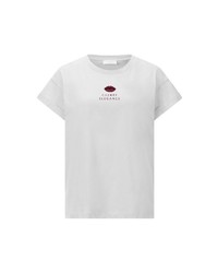 graues T-Shirt mit einem Rundhalsausschnitt von RICHROYAL