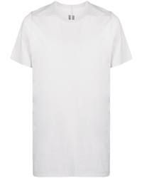 graues T-Shirt mit einem Rundhalsausschnitt von Rick Owens