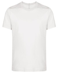 graues T-Shirt mit einem Rundhalsausschnitt von Rick Owens