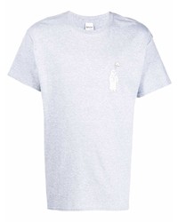graues T-Shirt mit einem Rundhalsausschnitt von RIPNDIP