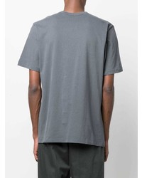 graues T-Shirt mit einem Rundhalsausschnitt von Sunflower