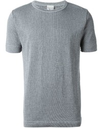 graues T-Shirt mit einem Rundhalsausschnitt von S.N.S. Herning
