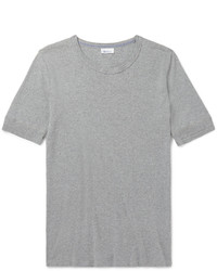 graues T-Shirt mit einem Rundhalsausschnitt von Schiesser