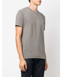 graues T-Shirt mit einem Rundhalsausschnitt von Tom Ford