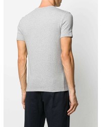 graues T-Shirt mit einem Rundhalsausschnitt von Tom Ford