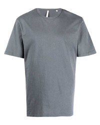 graues T-Shirt mit einem Rundhalsausschnitt von Sunflower