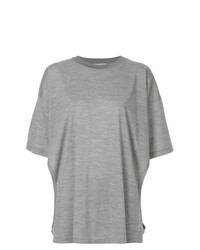 graues T-Shirt mit einem Rundhalsausschnitt von Toga