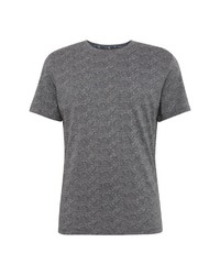 graues T-Shirt mit einem Rundhalsausschnitt von Tom Tailor