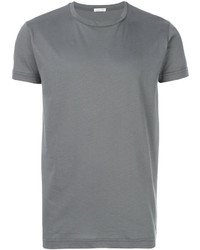 graues T-Shirt mit einem Rundhalsausschnitt von Tomas Maier