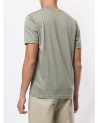 graues T-Shirt mit einem Rundhalsausschnitt von D'urban