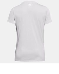 graues T-Shirt mit einem Rundhalsausschnitt von Under Armour