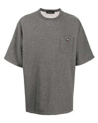 graues T-Shirt mit einem Rundhalsausschnitt von UNDERCOVE