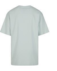 graues T-Shirt mit einem Rundhalsausschnitt von Urban Classics