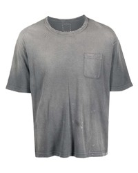 graues T-Shirt mit einem Rundhalsausschnitt von VISVIM