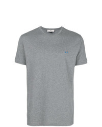 graues T-Shirt mit einem Rundhalsausschnitt von Vivienne Westwood