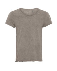 graues T-Shirt mit einem Rundhalsausschnitt von WAY OF GLORY