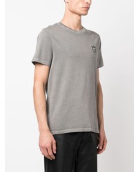 graues T-Shirt mit einem Rundhalsausschnitt von Zadig & Voltaire