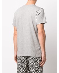 graues T-Shirt mit einem Rundhalsausschnitt von Isabel Marant