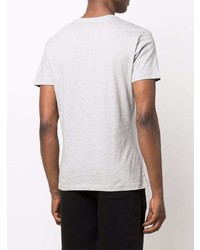 graues T-Shirt mit einem V-Ausschnitt von Cenere Gb