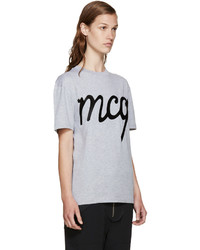 graues T-shirt von MCQ