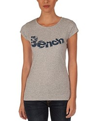 graues T-shirt von Bench