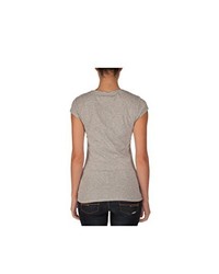 graues T-shirt von Bench