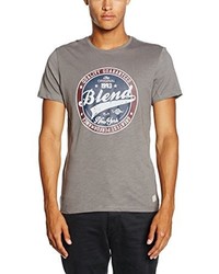 graues T-shirt von BLEND