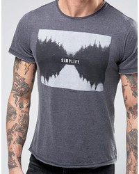 graues T-shirt von Blend of America