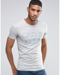 graues T-shirt von Calvin Klein Jeans