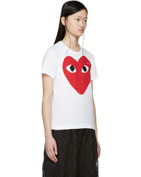 graues T-shirt von Comme des Garcons