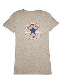 graues T-shirt von Converse