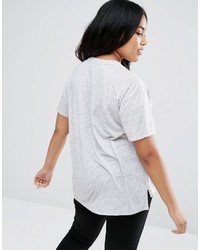 graues T-shirt von Asos