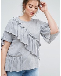 graues T-shirt von Asos