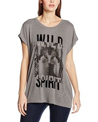 graues T-shirt von Diesel