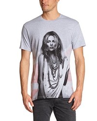 graues T-shirt von Eleven Paris