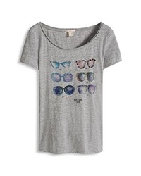 graues T-shirt von Esprit