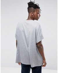 graues T-shirt von Asos