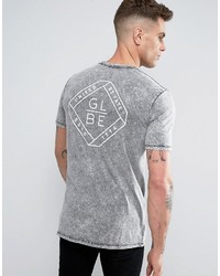 graues T-shirt von Globe