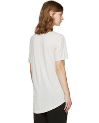 graues T-shirt von Raquel Allegra