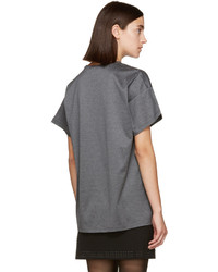 graues T-shirt von Christopher Kane