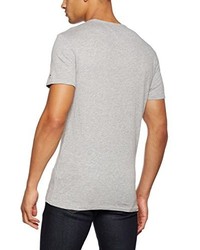 graues T-shirt von Hilfiger Denim