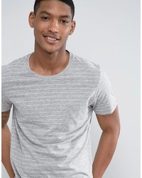 graues T-shirt von Selected