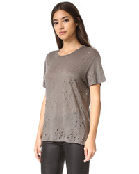 graues T-shirt von Iro . Jeans