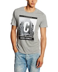graues T-shirt von Jack & Jones